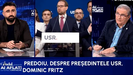 Șeful spionilor, Silviu Predoiu, l-a luat la țintă pe președintele USR: „E ILEGAL ca Fritz să aibă acces la informații clasificate, fiind cetățean străin/ Avem o problemă ca țară”