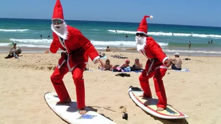 Cum arată Crăciunul sărbătorit vara