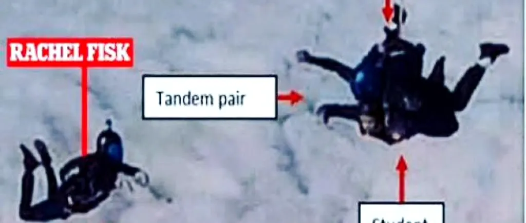 O instructoare de parașutism și-a filmat propria MOARTE, după ce parașuta nu s-a deschis în timpul unei căderi libere