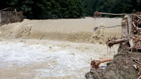 Cod galben de inundații și în Buzău și Vrancea