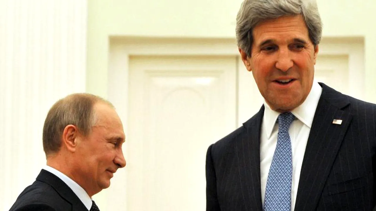 Putin l-a lăsat pe secretarul de stat american John Kerry să îl aștepte trei ore
