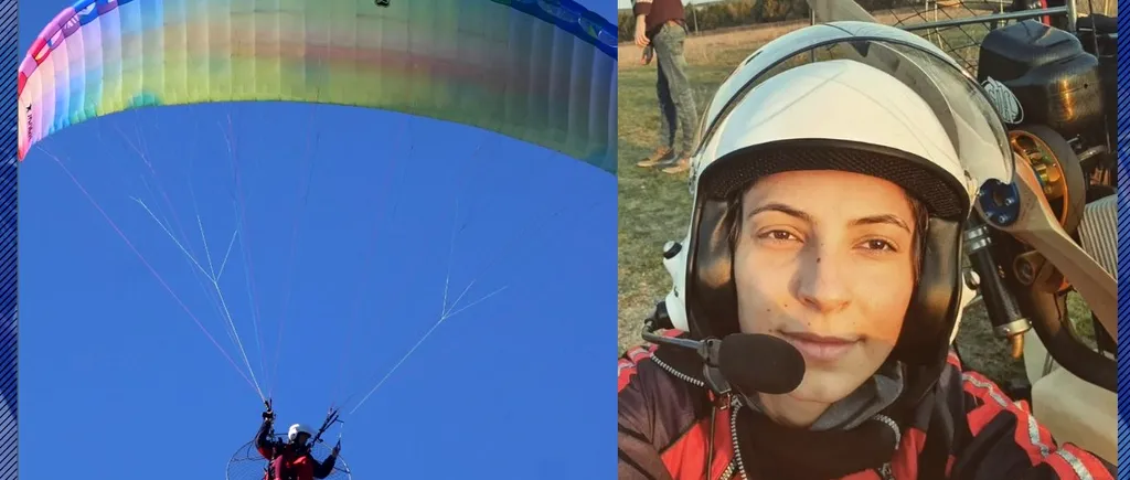 EXCLUSIV VIDEO | A terminat arhitectura, dar pilotează avioane și zboară cu paramotorul. Povestea tinerei care își face aerodrom la Satu Mare