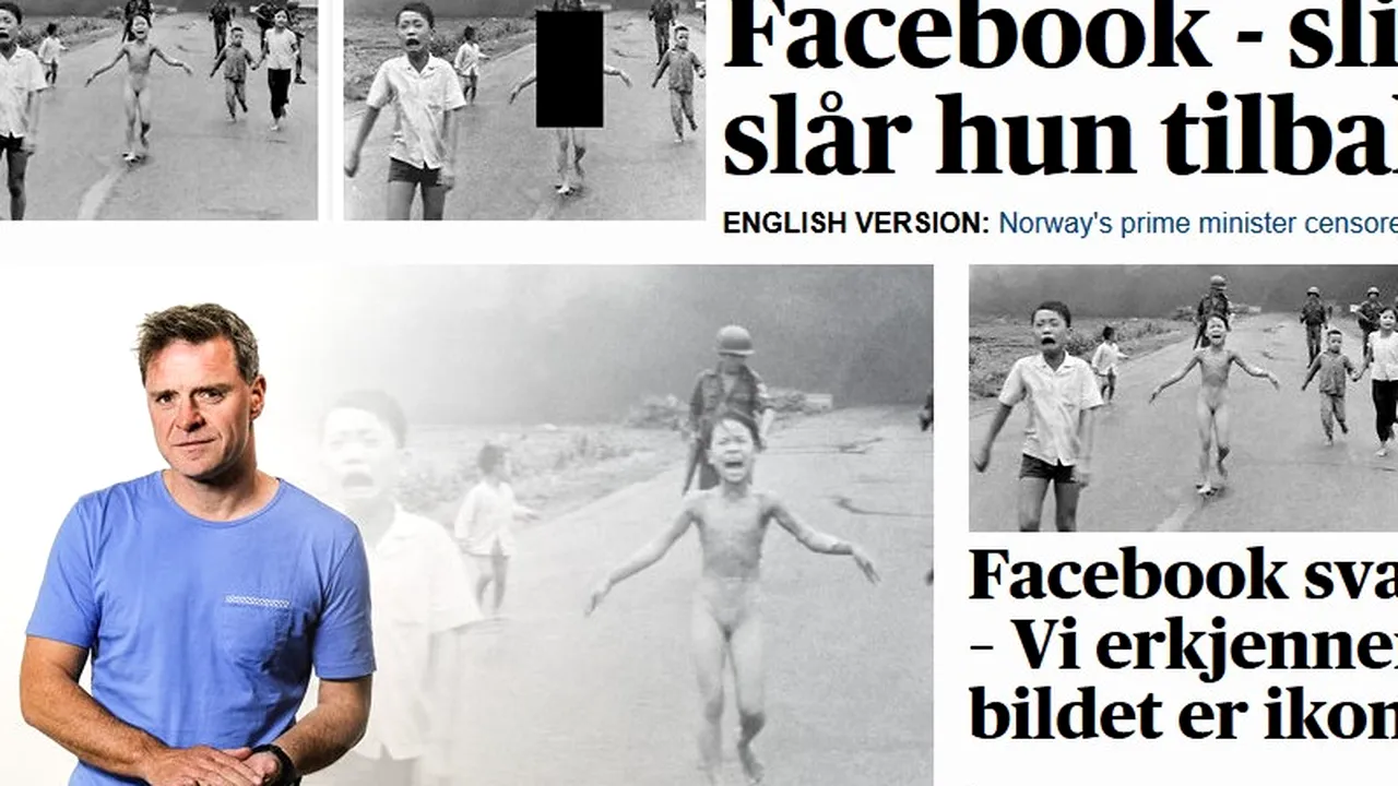 Premierul și jumătate dintre miniștrii Norvegiei, cenzurați de Facebook. Postarea de la care a pornit totul
