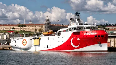 Turcia anunță că trimite din nou nava Oruc Reis în Mediterana de Est. Decizia provoacă nemulțumire la Atena
