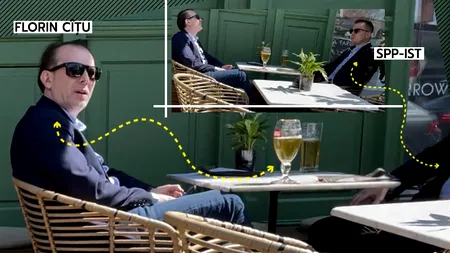 FOTO-VIDEO EXCLUSIV | Ce face în miez de zi unul dintre cei mai bine plătiți angajați ai Statului român. Președintele Senatului, ora 12:00: gagicăreală și bere la draft în Dorobanți