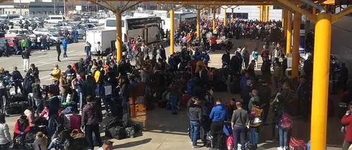 VIDEO. Românii au luat cu asalt Aeroportul din Cluj. Mii de oameni pleacă la muncă în Germania