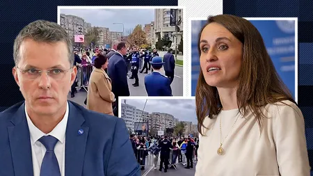 Miniștrii Ionuț Moșteanu și Oana Țoiu, huiduiți la plecarea de la Catedrala Națională: „Huo! Hoții! Trădătorilor! Demisia!”