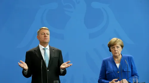 Angela Merkel I-A CERUT lui Iohannis SĂ BLOCHEZE planul Guvernului de a reloca ambasada la Ierusalim