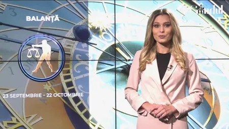 VIDEO | Horoscopul zilei de marți, 13 septembrie 2022. Balanțele ar putea să își schimbe rutina zilnică