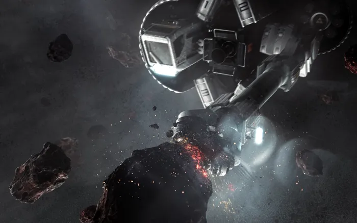 Minerit pe asteroizi. Shutterstock 