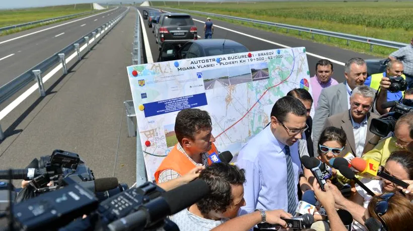 Ponta: Care este CONDIȚIA ca România să aibă autostrăzi