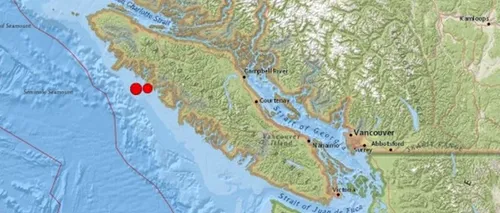 Cutremur cu magnitudinea de 6,7 grade în Canada