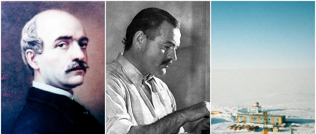 21 IULIE, calendarul zilei: Se nășteau Vasile Alecsandri și Ernest Hemingway/ Se înregistrează cea mai scăzută temperatură de pe Pământ, -89,2 °C