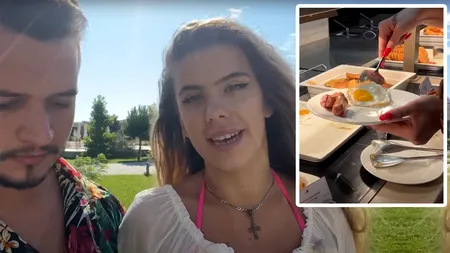 Ce au primit la micul DEJUN acești doi turiști români, la un hotel all-inclusive de 400 euro/noapte, din Bulgaria