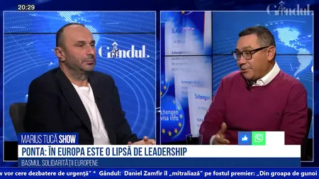 VIDEO | Victor Ponta: „Europa pierde cel mai mult în acest război. Duce o lipsă de leadership”