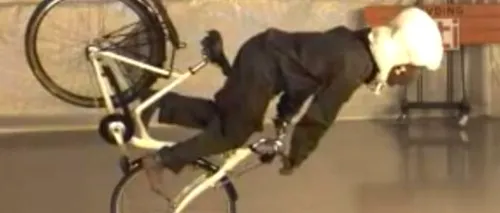 VIDEO. S-a inventat airbagul pentru bicicliști. Cum acționează în caz de accident 