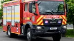 Incendiu devastator în județul Vâlcea. Un bărbat a murit, o femeie a ajuns la spital