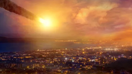 Un asteroid riscă să provoace o ploaie de meteoriți pe Pământ, dacă intră în COLIZIUNE cu Luna. Impactul, „comparabil cu o explozie nucleară”