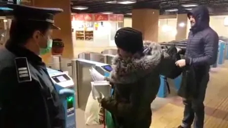 ORDONANȚA MILITARĂ 3. Călători controlați de polițiști, în staţiile de metrou