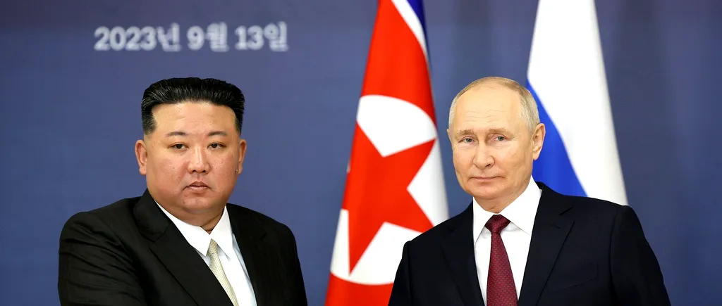 VIDEO | Dictatorul de la Phenian îl susține pe Putin în războiul împotriva Ucrainei. Ce delicatese au avut pe masă Kim și Putin?