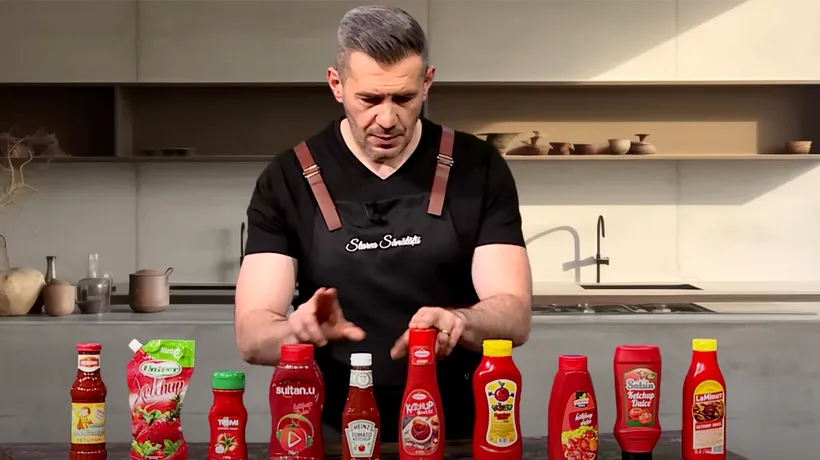 Care este singurul ketchup SĂNĂTOS din supermarketurile românești, potrivit lui Dragoș Pătraru