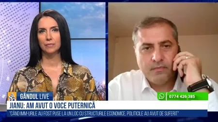 GÂNDUL LIVE. Florin Jianu, președintele CNIPMMR, despre salariul minim european: Dezbaterea pleacă din țările care nu au salariu minim, dar au un dialog social foarte puternic