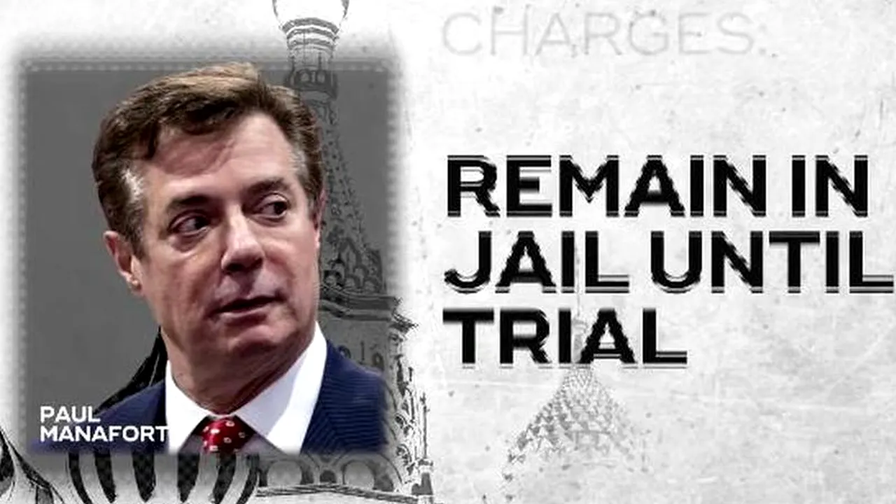 Lovitură pentru fostul șef de campanie al lui TRUMP. Anunțul autorităților, după ce liderul de la Casa Albă a acuzat o VÂNĂTOARE de vrăjitoare în scandalul alegerilor din 2016