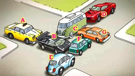 Test de inteligență pentru genii | Mutați un singur autoturism, pentru a elibera complet traficul