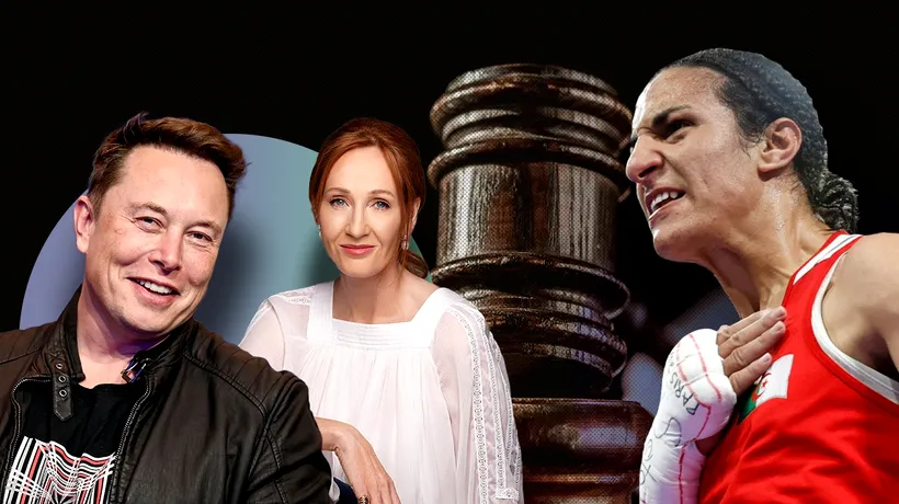 Elon Musk si JK Rowling, printre personalitățile numite în plângerea depusă de Imane Khelif pentru hărțuire. Donald Trump ar putea fi și el vizat