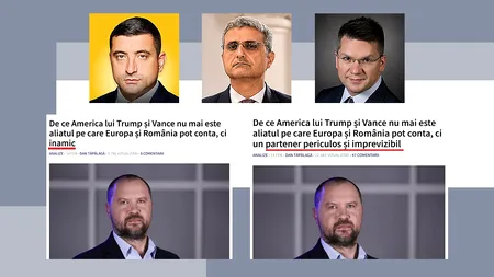 Atacuri DURE la Dan Tăpălagă (G4 Media), după titlul ”America inamic” schimbat cu ”partener periculos”. ”Dispariția fondurilor USAID dăunează grav sănătății mintale”