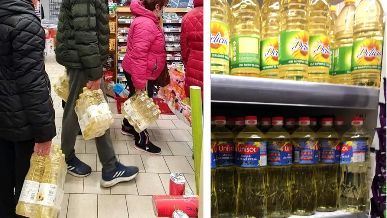 Nu e o glumă! 18 lei, o sticlă de ulei de floarea-soarelui, din decembrie 2022?!