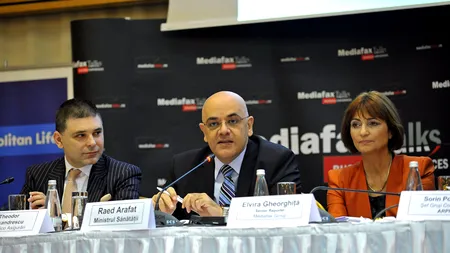 Mediafax Talks about Health Reform. Arafat: Prin licitație centralizată, în loc de 1.000 de pacienți, s-ar putea trata 1.200 - LIVE VIDEO