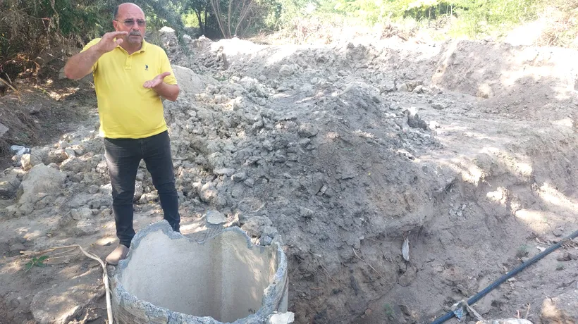 Au secat fântânile în localitatea Călărași, din județul Dolj, de la arșița CUMPLITĂ! „Vai de capul nostru, nu mai e apă nici la cișmele”