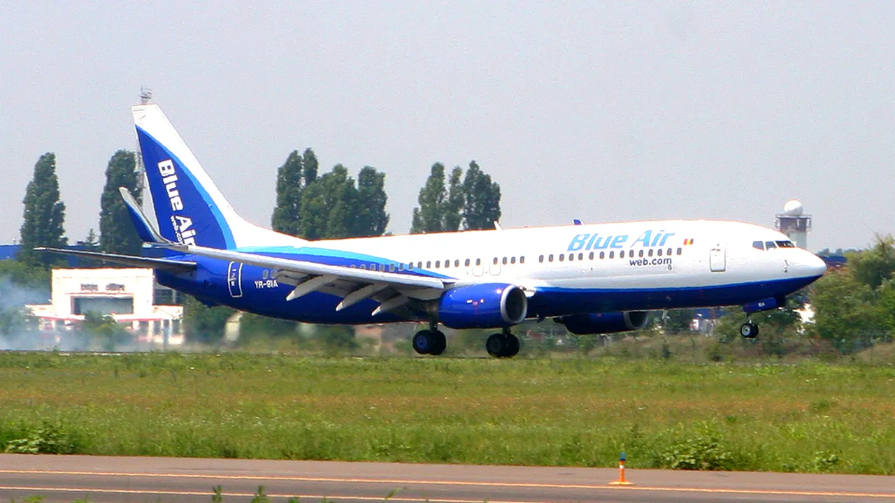 Blue Air lansează trei rute noi din Cluj-Napoca. Biletele, de la 19,99 euro
