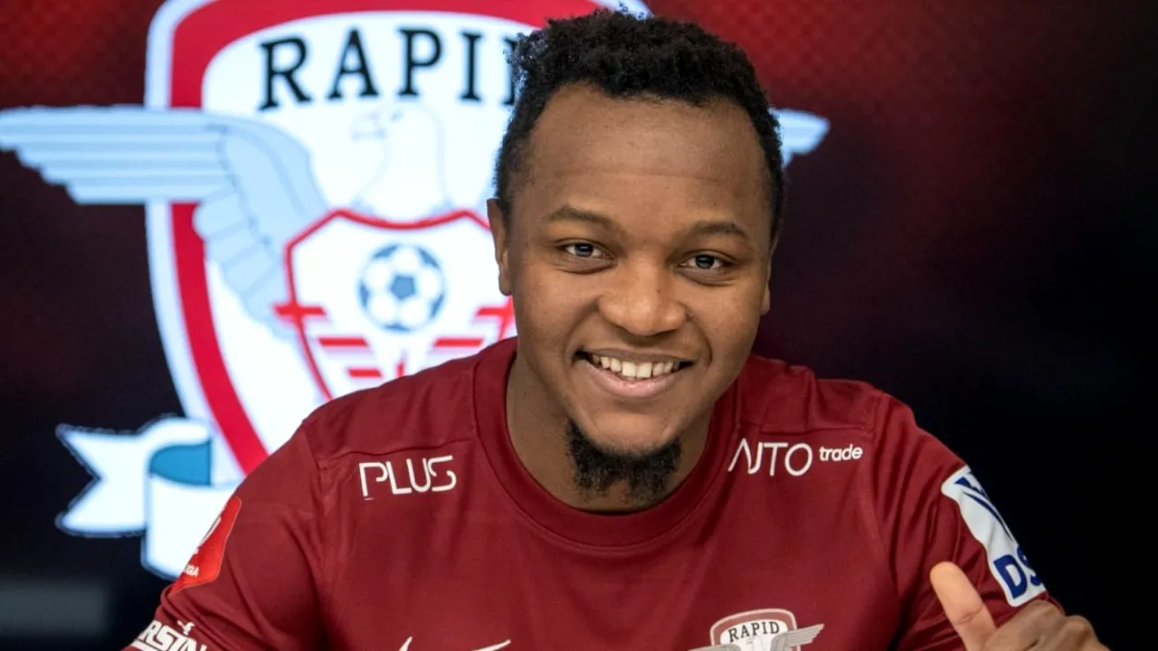 Hervin Ongenda, la Rapid! „E genul de jucător care destabilizează apărările adverse, exact ce avem nevoie”