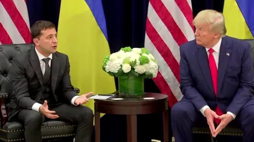 Video cu Trump și Zelenski, devenit viral pe Twitter. Motivul pentru care s-a strâmbat liderul Ucrainei