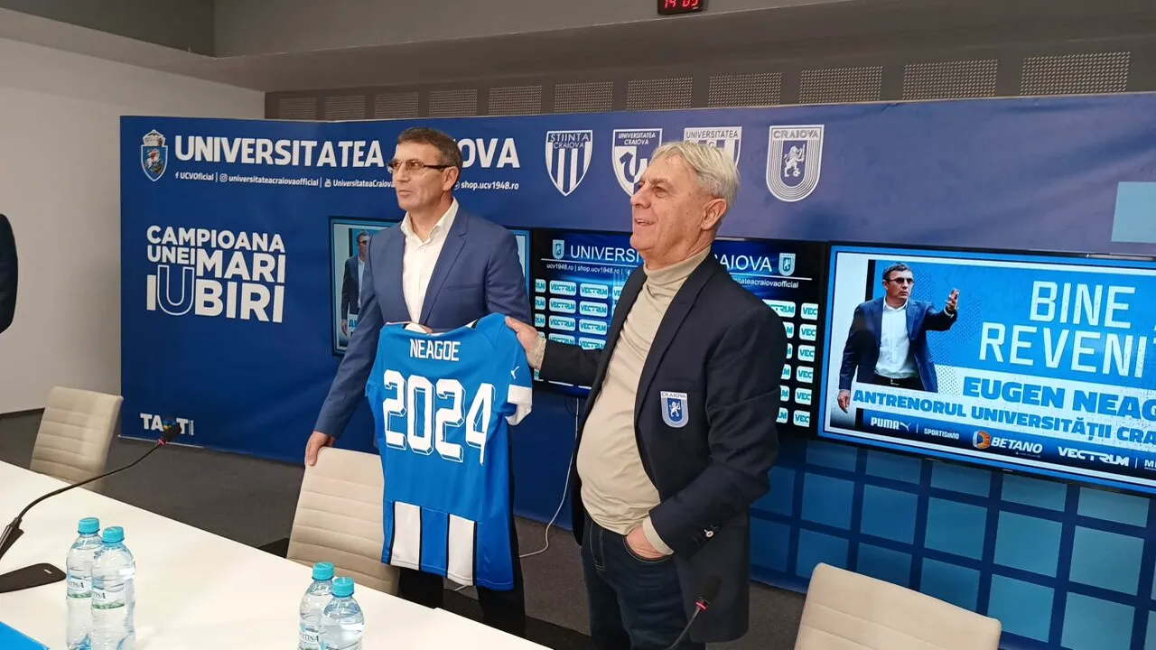 Ce se întâmplă la Universitatea Craiova! Postul lui Eugen Neagoe, în pericol! Vine Reghecampf?