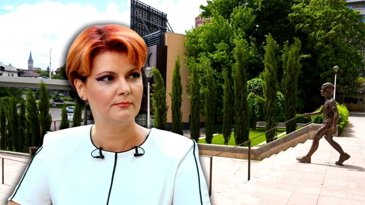 Ce statuete au observat craiovenii în centrul orașului. Mesajul transmis de Lia Olguța Vasilescu