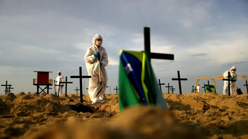 AMERICA LATINĂ. Brazilia a devenit a doua ţară din lume cu cele mai multe decese, depășind Marea Britanie