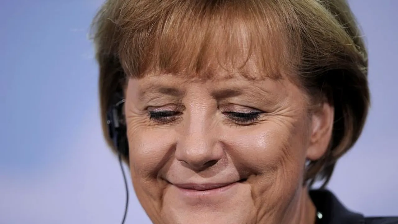 Merkel a primit cadou 460 de sticle de vin de colecție de la un complex viticol din Moldova