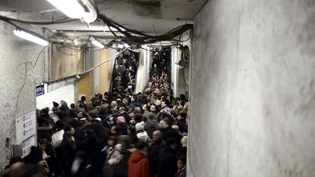 Grevă spontană a personalului feroviar, la Paris. Peste 1,2 milioane de călători au avut de suferit