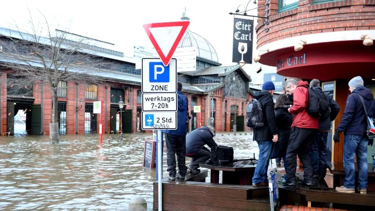 Bilanțul furtunii Xaver a ajuns la zece morți în nordul și estul Europei
