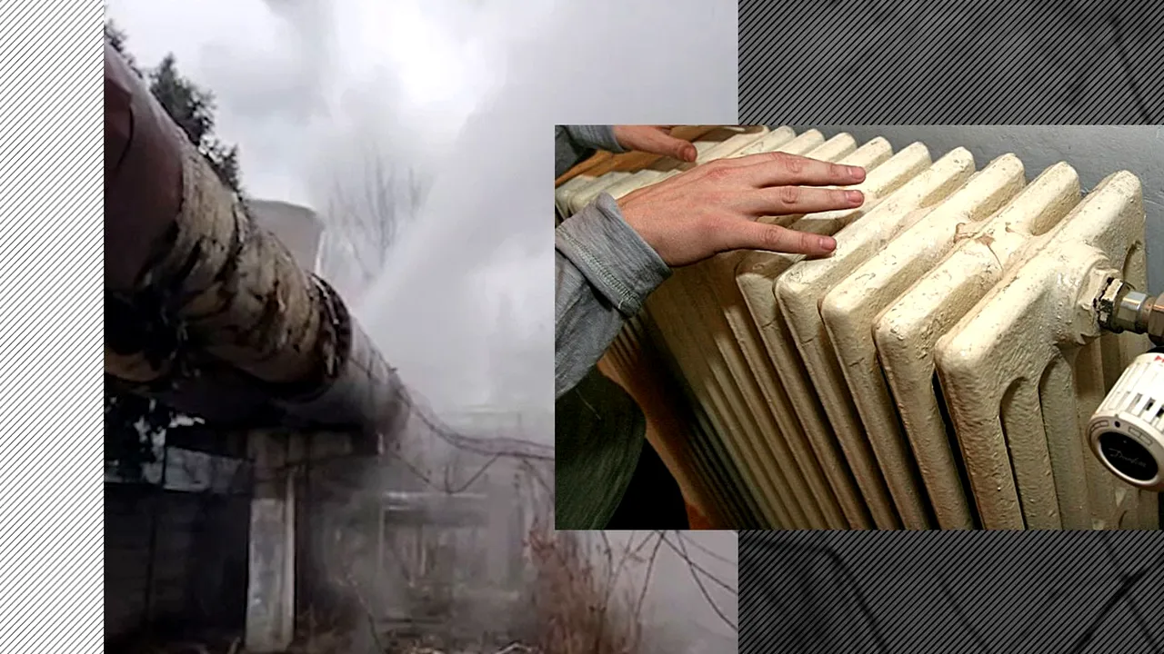 Magistrala de termoficare care a bubuit marți în București și a lăsat 1000 de blocuri în ger a fost cârpită. Termoenergetica promite căldură la noapte