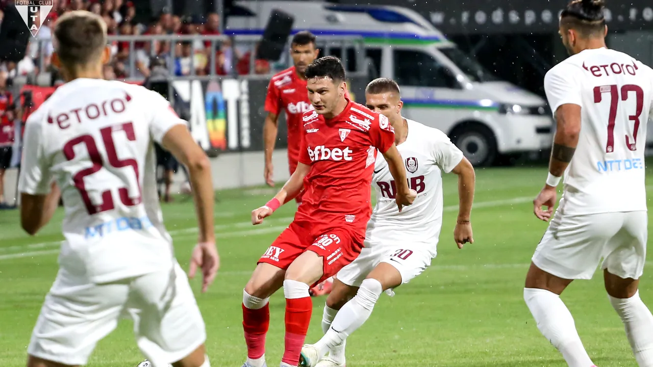 CFR Cluj a învins FC Hermannstadt, scor 3-1, în