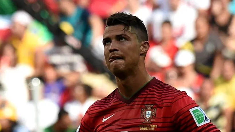 REZULTATE CUPA MONDIALĂ 2014. Cristiano Ronaldo, jucătorul meciului Portugalia - Ghana 2-1. Ambele echipe pleacă acasă