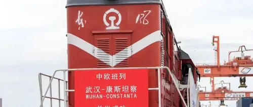 Primul tren de marfă pe ruta China-România a plecat din Wuhan. Ce produse se află în cele 50 de vagoane și care este destinația finală