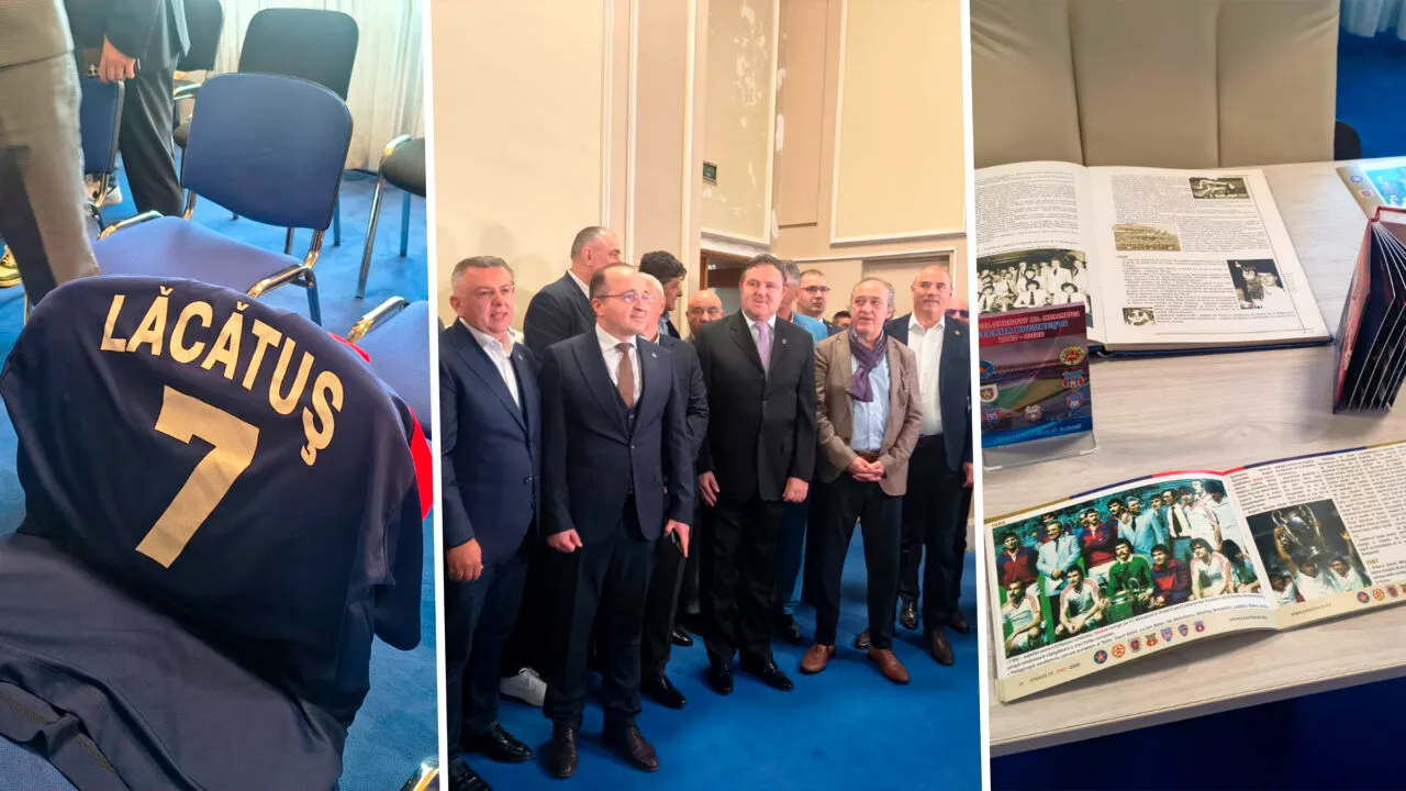 Generația Steaua ’86, sărbătorită în Parlament. Imagini de colecție cu câştigătorii Cupei Campionilor Europeni, la 40 de ani de la Sevilla