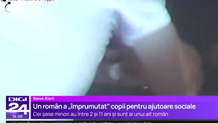 Un român din Italia i-a șocat pe polițiști. A „împrumutat” șase copii, ca să ceară ajutoare sociale