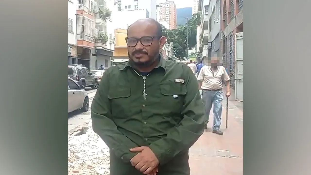 Activistul Carlos Julio Rojas, arestat pentru un complot închipuit împotriva dictatorului Venezuelei, Nicolas Maduro