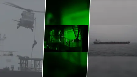 Petrolier rusesc sancționat, interceptat în Atlantic de Franța și Marea Britanie